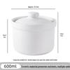 Sky Bird Ceramic Steaming Bowl with Lid