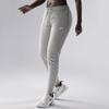 Nike Solid Color Elastic Pocket Logo Cuffed Casual Pants Women bottoms Gray BV4095-063