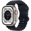 Original Ocean Band for Apple Watch Ultra 49mm Silicone Bracelet for Apple iWatch Series Ultra 1 2 49mm Sport Replace Strap