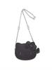 Hello Kitty Face Shoulder Bag 75WGB263211 BLK F [Sanrio House] Women's