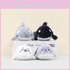Adorable Plush Whale And Seal Keychain Accessories Soft Stuffed Animal Toys