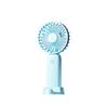 Kingdee Handheld Mini Fan, Small Desktop Electric Fan, Dorm Fan, Mini Outdoor Desk Office Powerful Rechargeable High-Power Small Fan, Blue