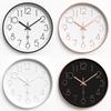 Radio Clock Home Simple Watch Wall Hanging Living Room Silent Clock Clock Automatic Time Quartz Clock 12 Inches 30CM