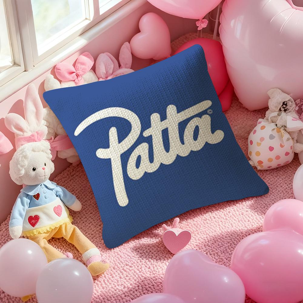 Luxurious PPattaS Pillow Case Antidustmite Pillowcase Invisible Zipper Silky Short Plush Sofa Cushion Cover