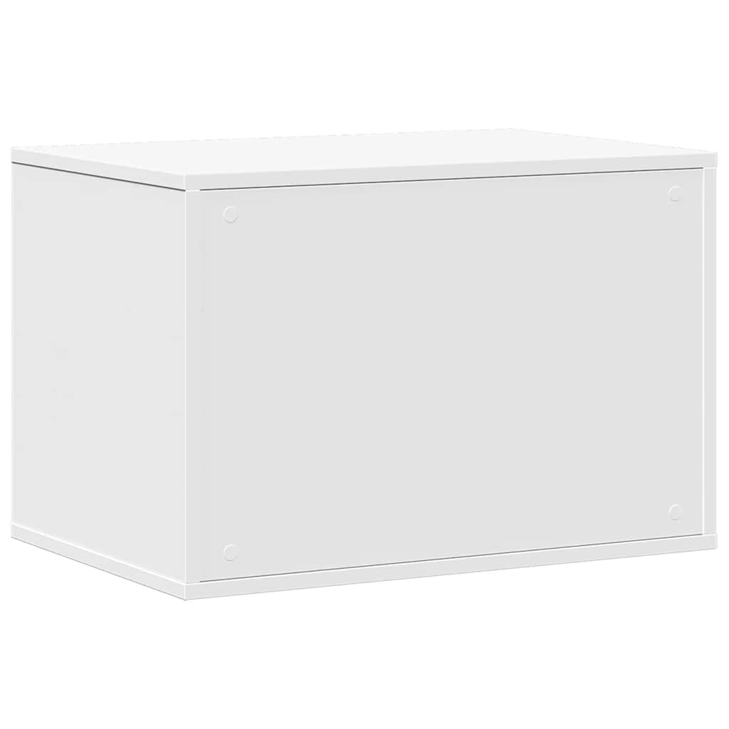 Vidaxl Mobile per Lettiera, Bianco, 60X40X40 Cm, Materiale a Base di Legno