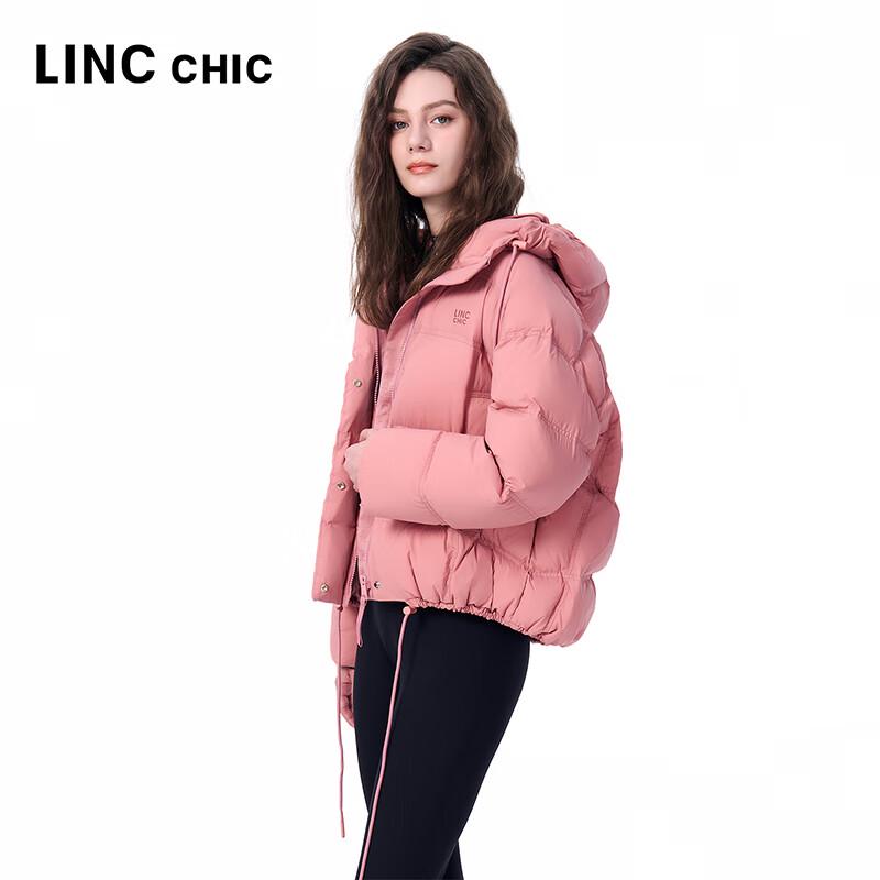 Jinyujie Women's 2025 Winter Stand Collar Short Down Jacket