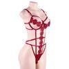 Womens Sexy Lingeries Bodysuit Erotic Nightdress Nurse Maid Outfits SM Sleepwear