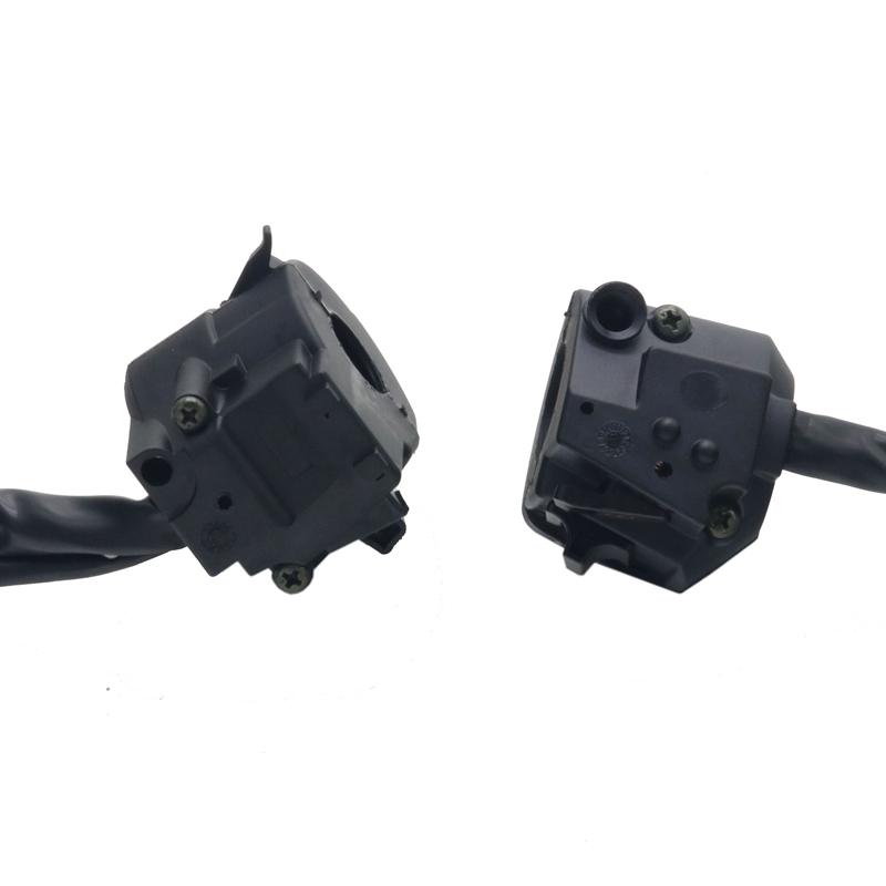 LMoDri 22mm Motorcycle Left Right Switch Horn Button Turn Signal Electric Fog Lamp Light Start Push Button
