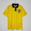 Retro fotbalový dres Brazílie Mistrovství světa 1998 Romario Ronaldo Kaka Roberto Carlos Krátký rukáv Dlouhý