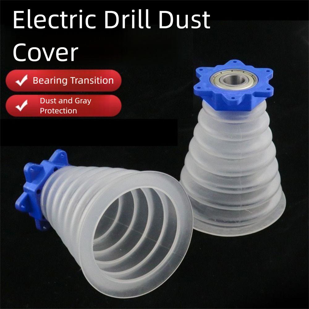 Skalierbare Bohrmehlstaubabdeckung Gummi Staubdichter Auffänger Neuer Staubabsauger Elektrohammer
