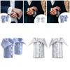 2x Fake Handgelenkmanschetten Ärmel DIY Modisches Outfit Abnehmbar Kostümzubehör Kleidung Verzierungen für Anzug Mantel Accessoires