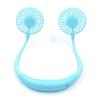 Rechargeable Portable Party Gifts Hanging Neck Sports Fan Around Neck Ventilation Exhaust Mini Neck Fan Party Gifts