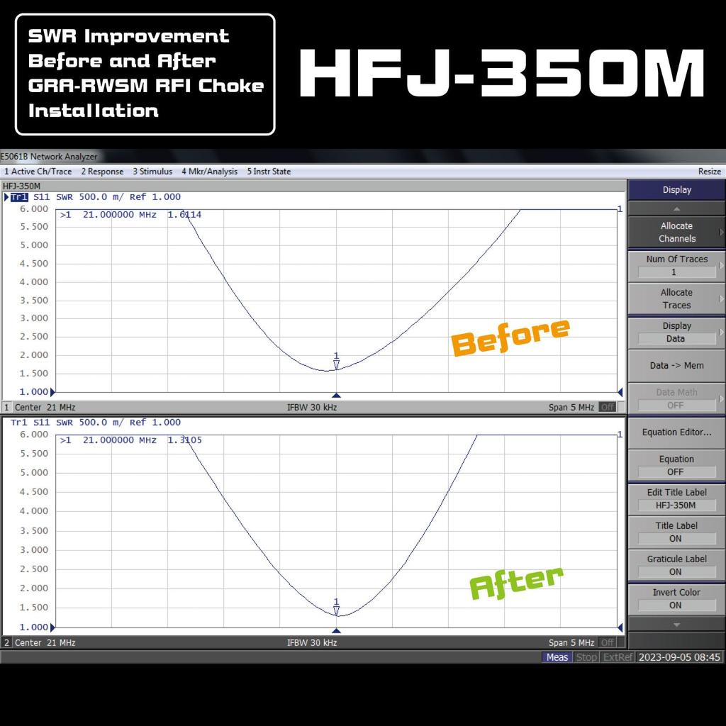 GRA-RWSM HF RF RFI Common Mode Noise Eliminated Common Mode Filter