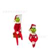 New Grinch Christmas tree decorations Green Monster Doll Christmas Decoration Cute Cartoon Hanging