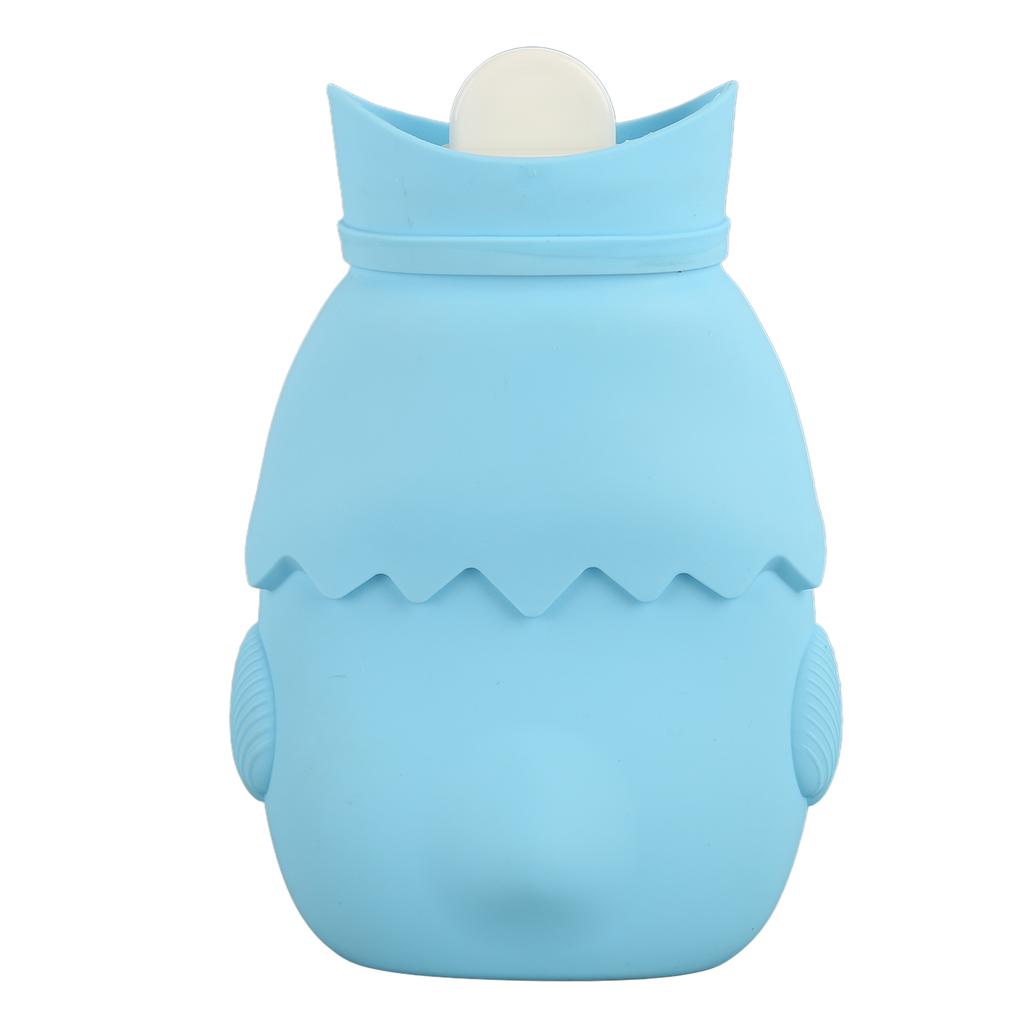 Hot Water Bottle Microwave Hting Silicone Cartoon Injection Hand Warmer Portable Cute Owl Shape 400ml