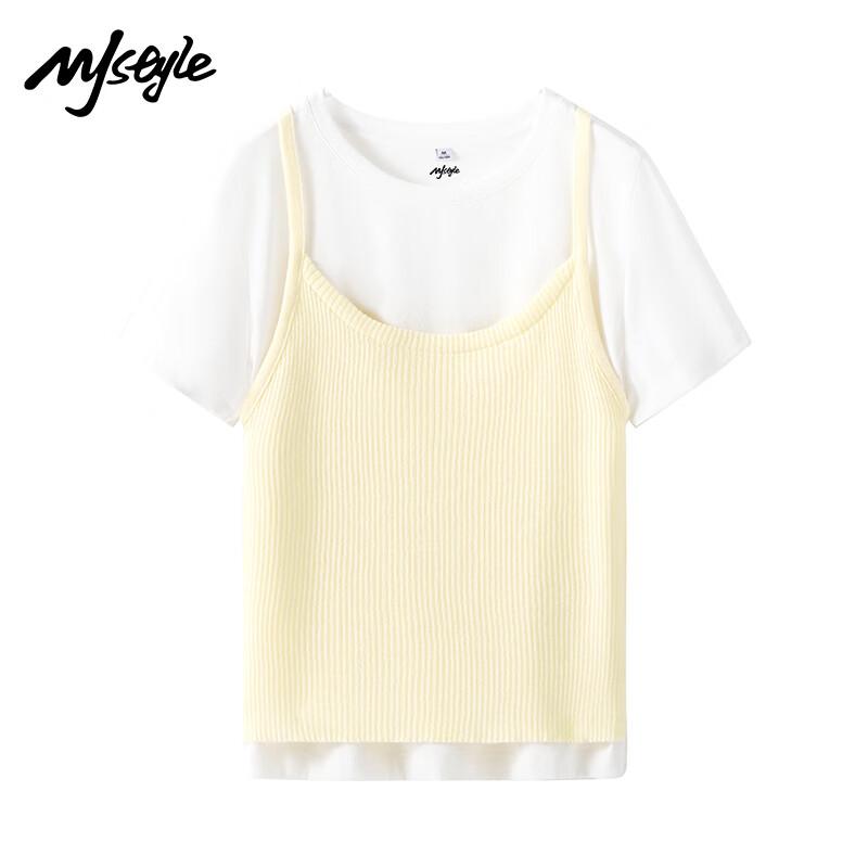 MJ STYLE Women s Round Neck Short Sleeve T-Shirt XL