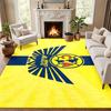 Club America Carpet Door Mat for Living Room or Bedroom Protective Mat Under Chair Office Decoration Christmas Gift Birthday Present
