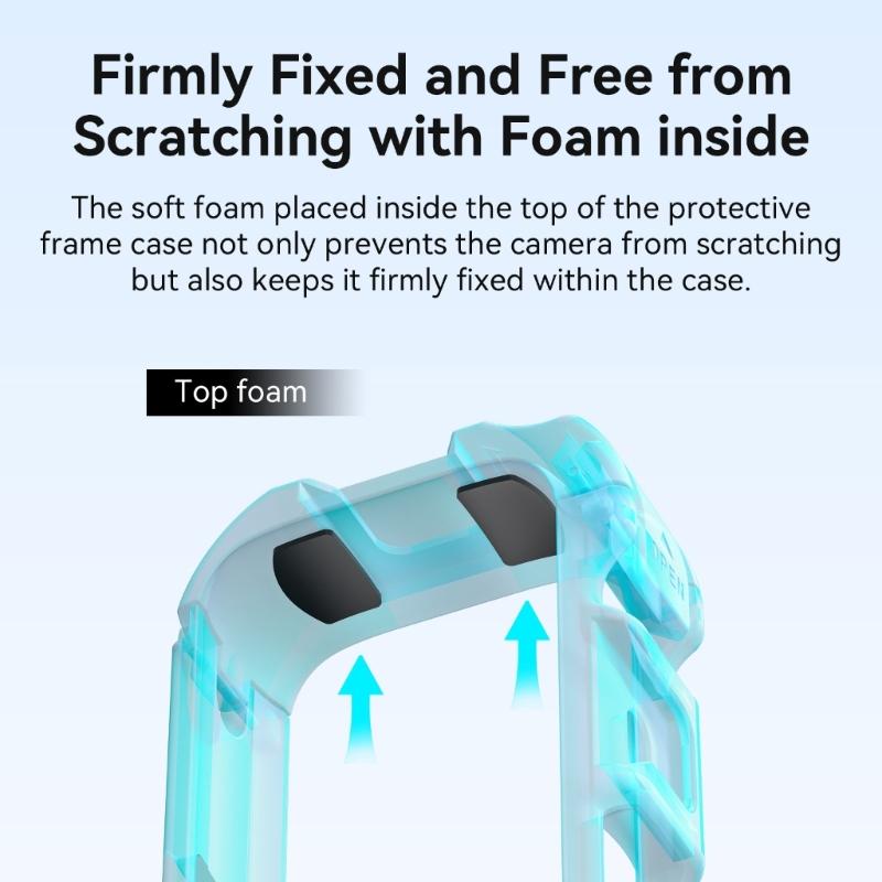 Fast Detachable Camera Cage Housing Shockproof For X5 Cameras Frames Enhances Heat Dissipation Mounting Systems