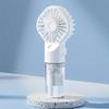 Handheld Mini Fan Air Conditioner USB Rechargeable Portable Mist Cooler Cooling Spray Humidifier Fan for Home/Office/Dorm