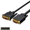 DVI'dan VGA'ya Adaptör Kablosu, 24+1 Pin, Erkek-Erkek, Bilgisayarları TV'lere, Monitörlere ve Projektörlere Bağlar