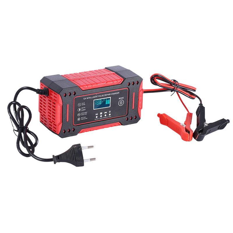 12V6A Intelligent Pulse Charger for Maintenance-Free Motorcycle and EV Batteries
