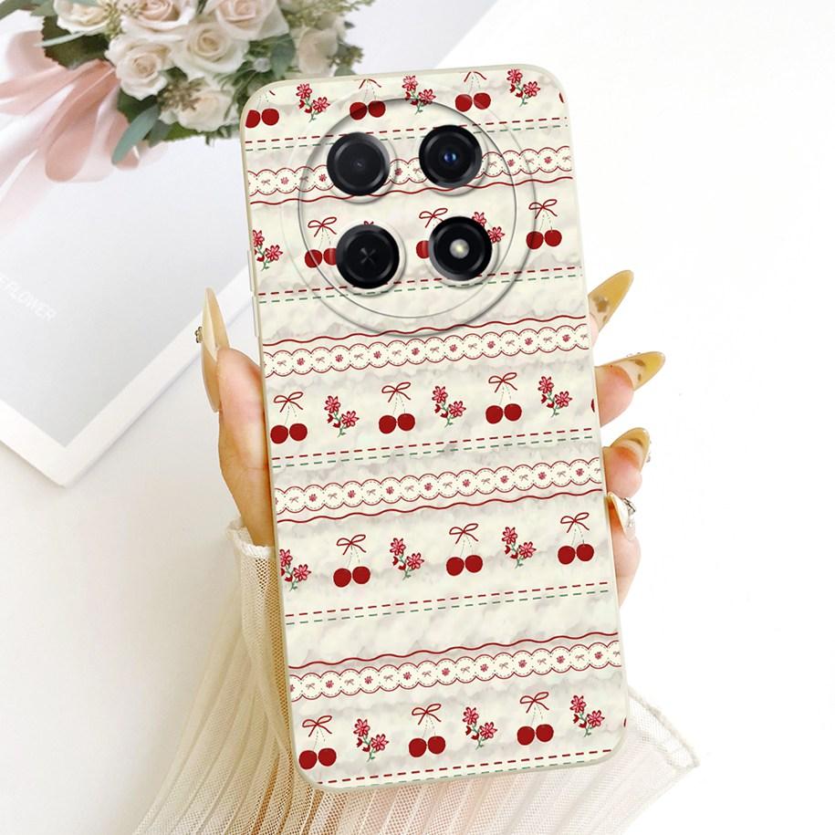 Case For Huawei Nova 12i 13i Shockproof Cover Lovely Cartoon Cat Soft Silicone Funda For Huawei Nova12i Enjoy 70 Pro Phone Shell