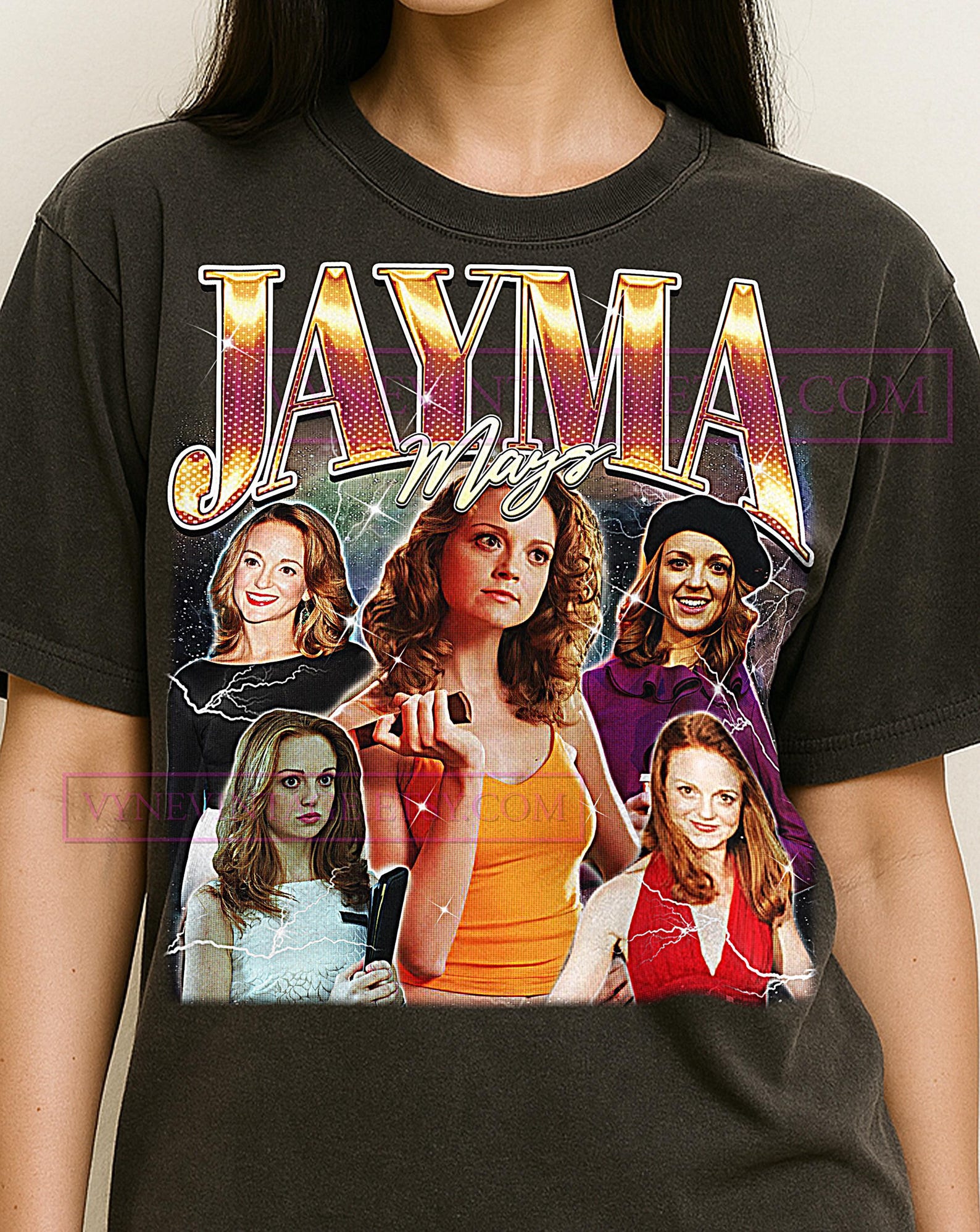 Jayma Mays Bootleg Shirt, Vintage Actress Star Celebrity Performer Tee, 90s Retro Throwback T-shirt, Jayma Mays Sweater S