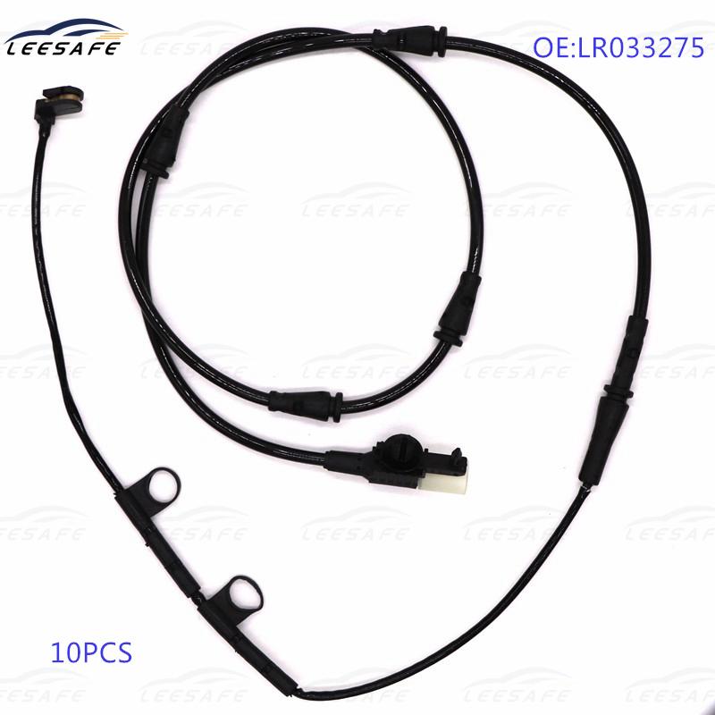 Front + Rear Disc Brake Pad Wear Sensor LR033275 + LR033295 for LAND ROVER RANGE ROVER SPORT L405 L494 Brake Line Replacement