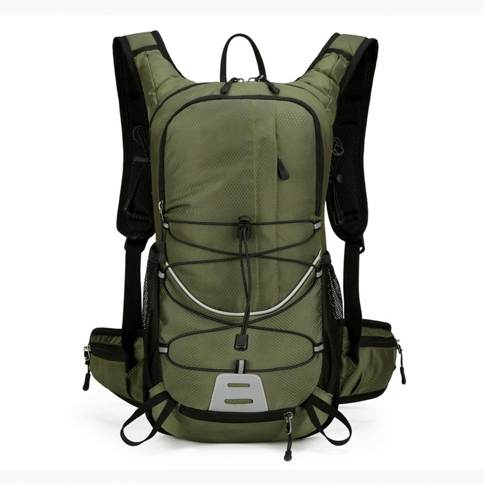 

Ultra-Lightweight 20L Off-Road Running Bapa Water Bag Double oulder Outdoor Hiking Mountain Climbing Bag One Size армия зеленый