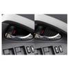4pcs Carbon Fiber Car Door Handle Bowl Cover Decorator For For Toyota RAV4 06-12