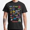 Musical Theater Sticker Shirt Inspired by Broadway Shows Classic T-Shirt S-3XL