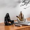 Cross-legged Pose Sitting Ghost Candle Holder Resin Candle Stand Wizard Candlestick  Party