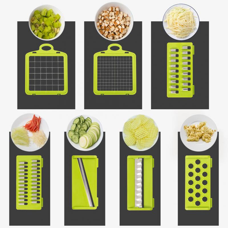 Kitchen Grater Set Stainless Steel Cutter Food