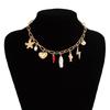 Trendy Unique Conch Shell Necklace Summer Holiday Jewelry Gift Ocean Inspired Chokers Jewelry for Daily Wear Parties