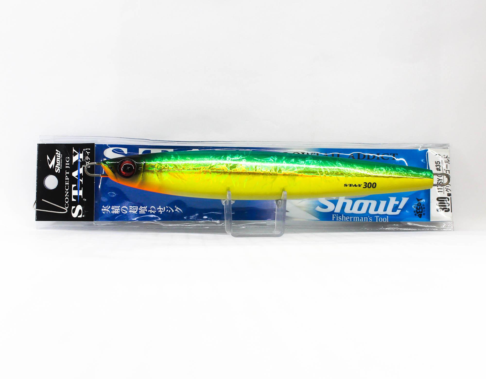 

Shout 117-SY Metal Jig Stay 300 grams #35 (7233)