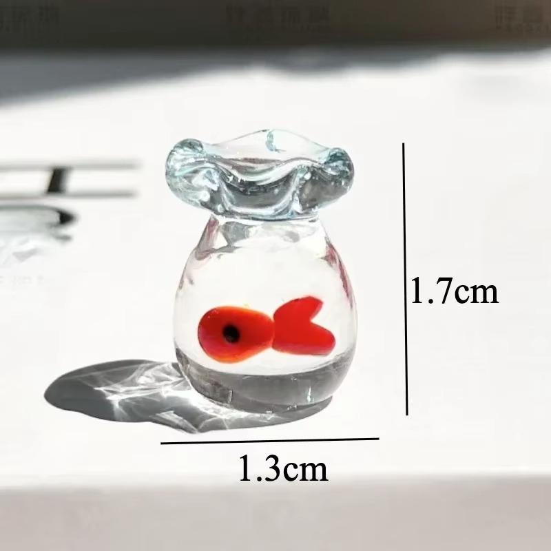 

Милый Кот Карман Рыба Стеклянные Поделки Креативные Автомобильные Украшения Мини Осьминог Ручная Работа Глазурованные Фигурки для Украшения Комнаты Оптом