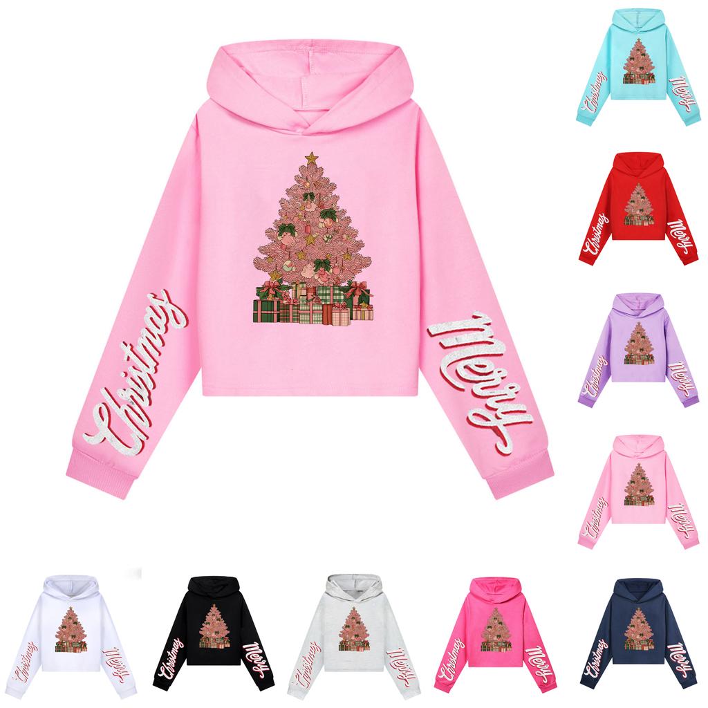 Kids Casual Fashion American Flag Printed Long Sleeve Hooded Sweatshirt