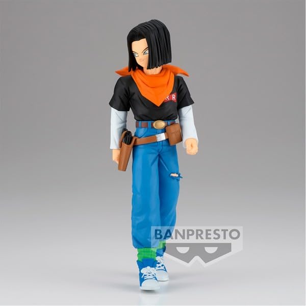 BANPRESTO Dragon Ball Z Android 17 Bandai Spirits Solid Edge Works Figur