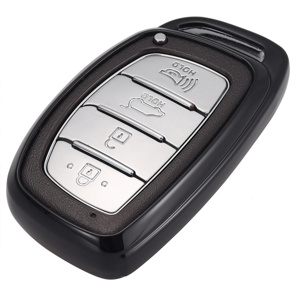 TPU Schlüsselanhänger Hülle Passt für Hyundai Elantra Tucson Sonata I40 Keyless 3/4/5 Tasten Smart Fernbedienung