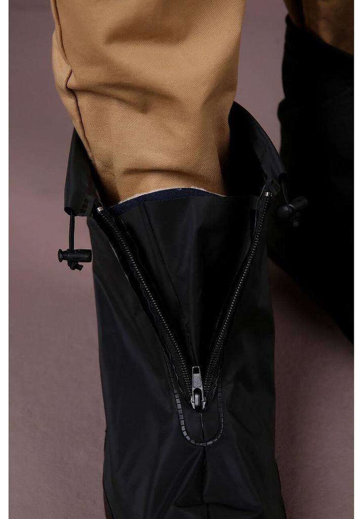 Waterproof Mid-Calf Anti-Slip Rain Boot Covers for Cycling