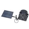 Ventilador de Extracción Solar Profesional Eficiente Ahorro de Energía Ventilador de Conducto Solar para Exterior Ático Casa de Perro