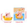 Creative Summer Pig Figurine Beach Themed Desk Decors Resins Animal Miniature Ornament For Home Office Tabletop Shelf
