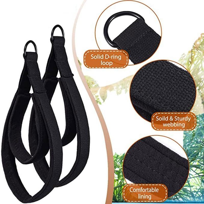 Pilates Double Loop Straps for Reformer Home Gym Workout Equipments Durable Gift Sturdy Webbing Pilates Fitness Gift