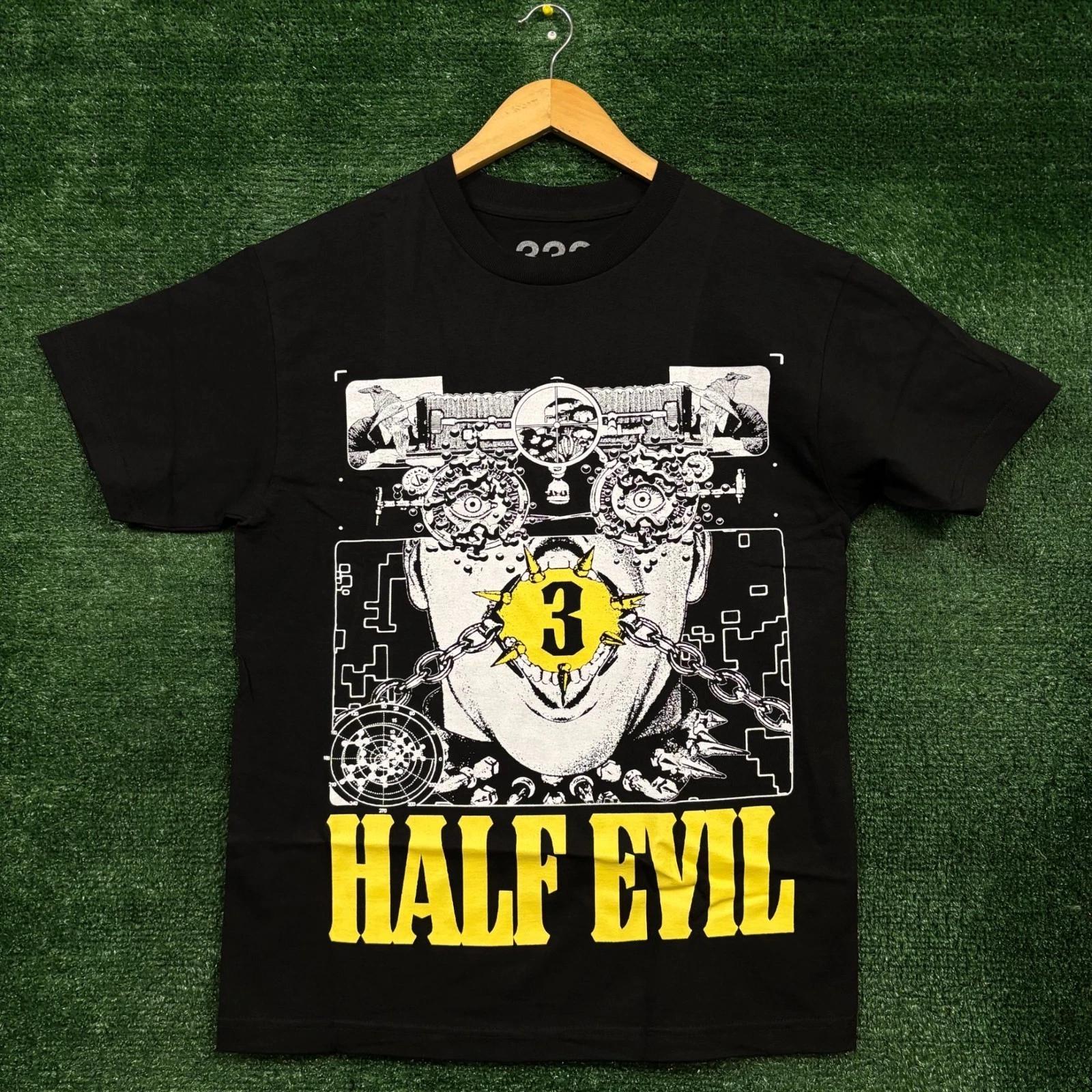 333 Half Evil Chained Human Machine T-shirt Size Medium 4XL