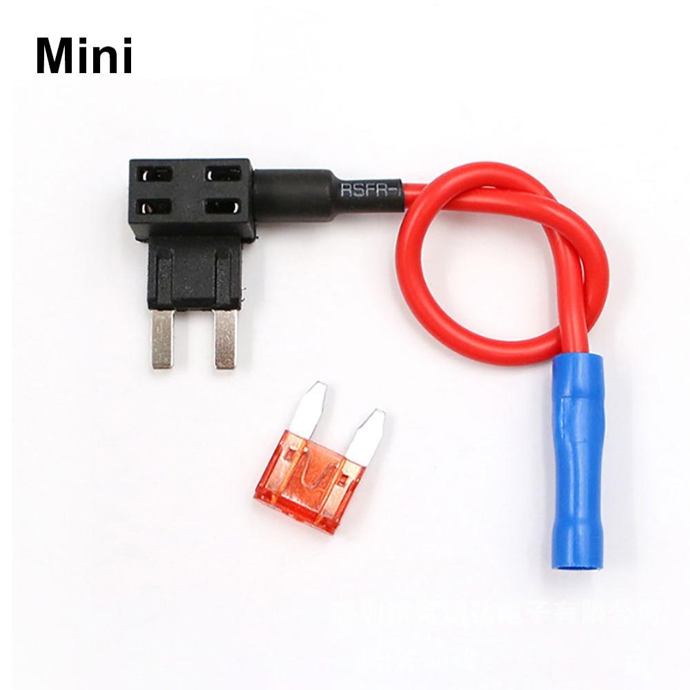 

1Pcs Micro Mini Standard External Line Connector 12V/24V 10A Automotive Fuses Tap Car Accessories Mini