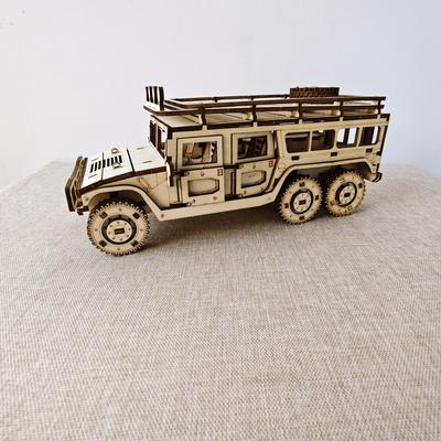Build Your Own 3D Wooden Puzzle Model Kit - A Fun and Educational DIY Gift