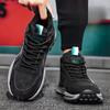 Men Winter Fleece Lined Warm Cotton Shoes Waterproof Non-Slip Thick Sole Wear Resistant Work Safety Sneakers