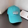 Cap Baseball Fashionable With Little Bear And Letter Embroidery Design For Daily