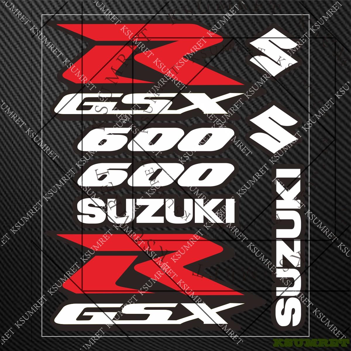 AAGL1 Vinyl For Suzuki Stickers Motorcycle Sticker Reflective Decal Moto Helmet Logo Decals Gsx 600 750 1000