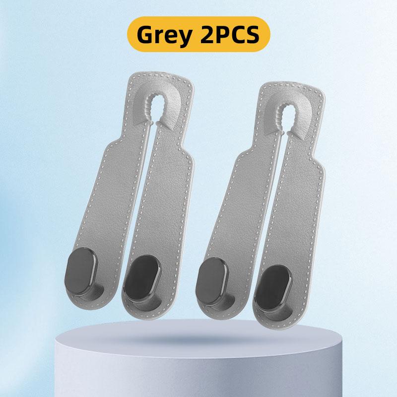 Soft Car Headrest Hooks Hanger for Bag Seat Back Organizer Holder Clips Auto Fastener Hooks Car Storage Hook Mobile Phone Holder